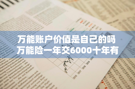 万能账户价值是自己的吗 万能险一年交6000十年有多少