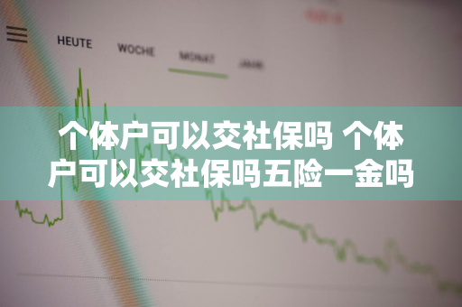 个体户可以交社保吗 个体户可以交社保吗五险一金吗