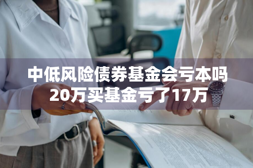 中低风险债券基金会亏本吗 20万买基金亏了17万