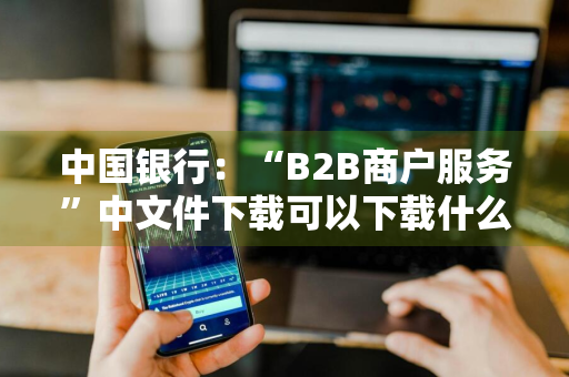 中国银行：“B2B商户服务”中文件下载可以下载什么内容 中国银行b2b网上支付怎么使用