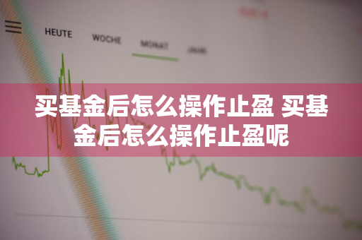 买基金后怎么操作止盈 买基金后怎么操作止盈呢