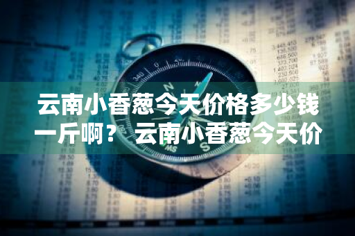 云南小香葱今天价格多少钱一斤啊？ 云南小香葱今天价格多少钱一斤啊图片