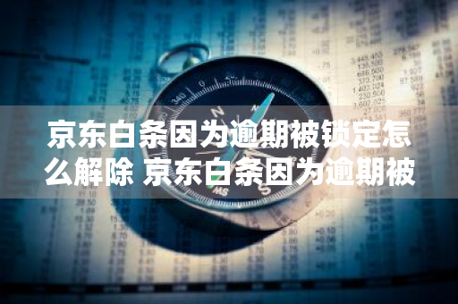 京东白条因为逾期被锁定怎么解除 京东白条因为逾期被锁定怎么解除不了