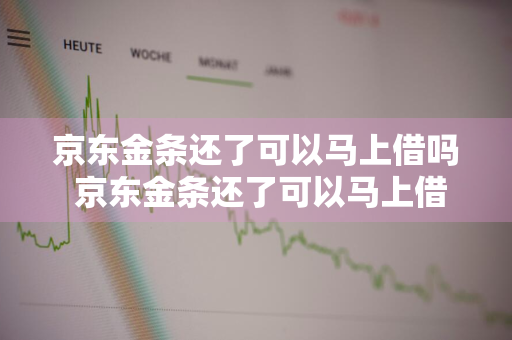 京东金条还了可以马上借吗 京东金条还了可以马上借吗安全吗