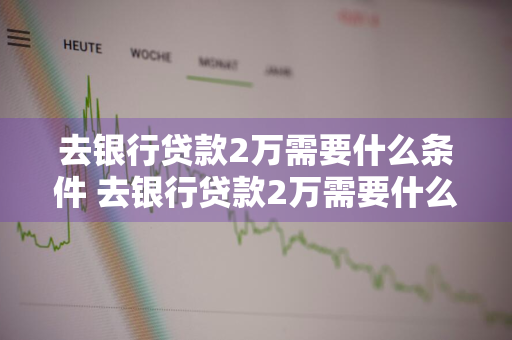 去银行贷款2万需要什么条件 去银行贷款2万需要什么条件多久能下来