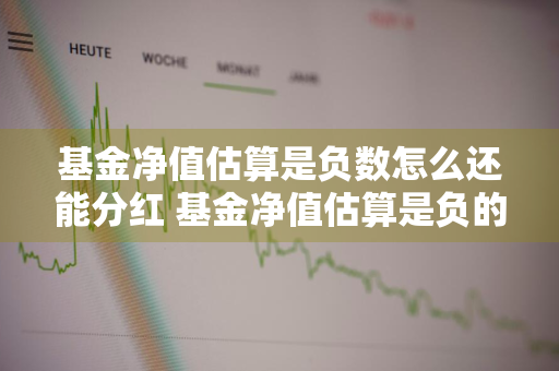 基金净值估算是负数怎么还能分红 基金净值估算是负的怎么还有收益