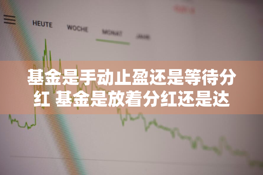 基金是手动止盈还是等待分红 基金是放着分红还是达到收益赎回好