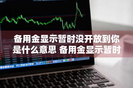 备用金显示暂时没开放到你是什么意思 备用金显示暂时没开放到你是什么意思?