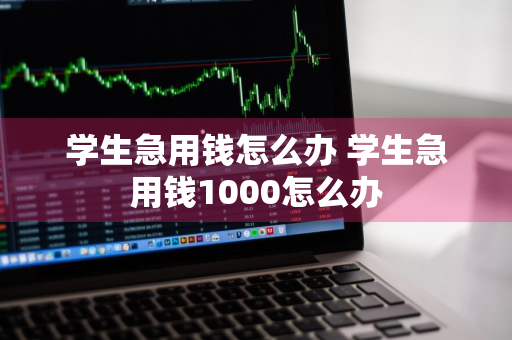 学生急用钱怎么办 学生急用钱1000怎么办