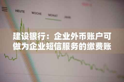 建设银行：企业外币账户可做为企业短信服务的缴费账户吗 建行企业外币账户开立流程