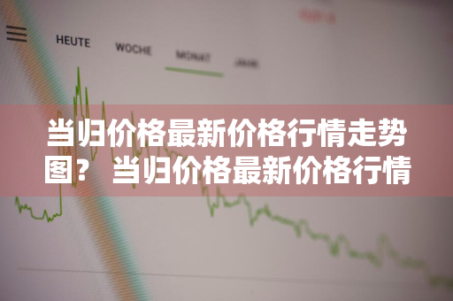 当归价格最新价格行情走势图？ 当归价格最新价格行情走势图片