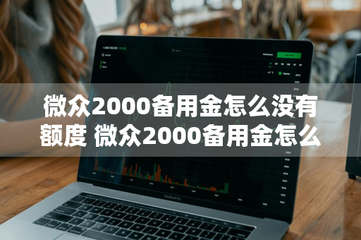 微众2000备用金怎么没有额度 微众2000备用金怎么没有额度了