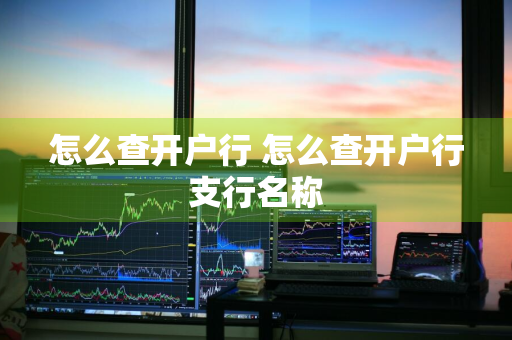 怎么查开户行 怎么查开户行支行名称