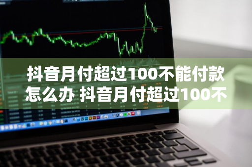 抖音月付超过100不能付款怎么办 抖音月付超过100不能付款怎么办呢