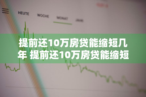 提前还10万房贷能缩短几年 提前还10万房贷能缩短几年吗