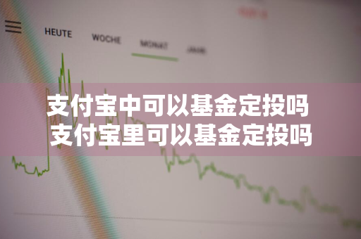 支付宝中可以基金定投吗 支付宝里可以基金定投吗