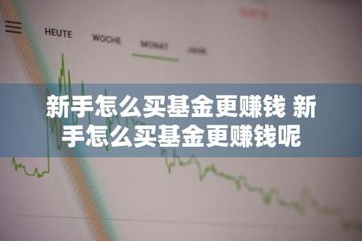 新手怎么买基金更赚钱 新手怎么买基金更赚钱呢