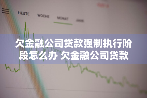 欠金融公司贷款强制执行阶段怎么办 欠金融公司贷款,还不起判刑吗?