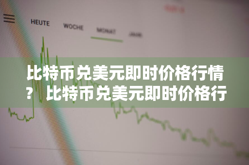 比特币兑美元即时价格行情？ 比特币兑美元即时价格行情