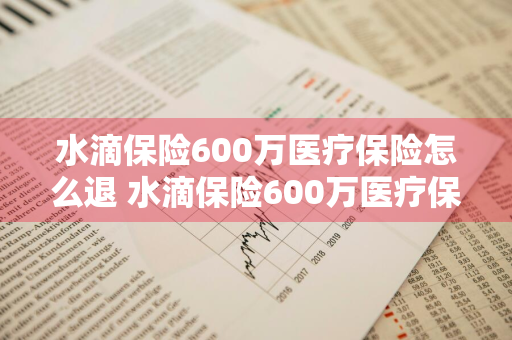 水滴保险600万医疗保险怎么退 水滴保险600万医疗保险怎么退保