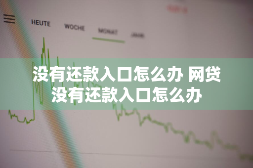 没有还款入口怎么办 网贷没有还款入口怎么办