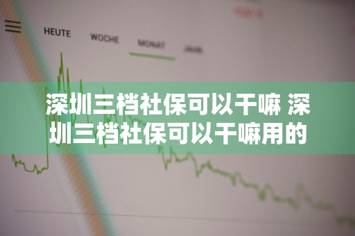 深圳三档社保可以干嘛 深圳三档社保可以干嘛用的