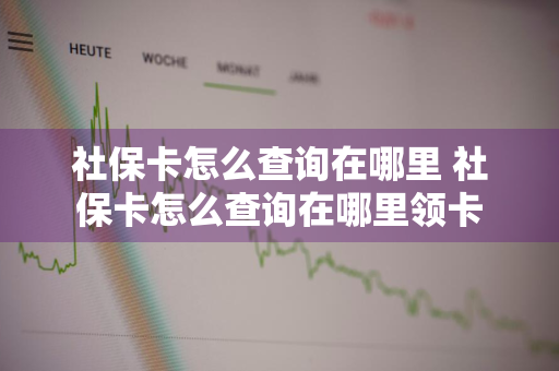 社保卡怎么查询在哪里 社保卡怎么查询在哪里领卡