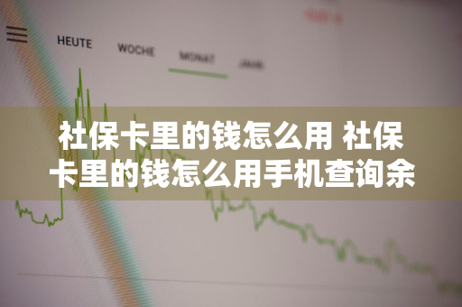 社保卡里的钱怎么用 社保卡里的钱怎么用手机查询余额