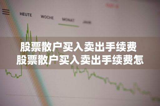 股票散户买入卖出手续费 股票散户买入卖出手续费怎么算