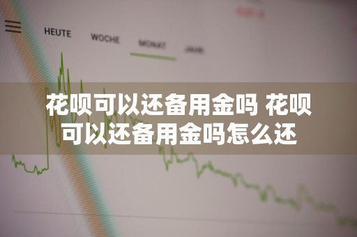 花呗可以还备用金吗 花呗可以还备用金吗怎么还