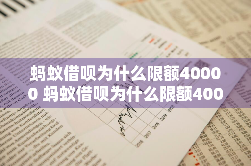 蚂蚁借呗为什么限额40000 蚂蚁借呗为什么限额40000了