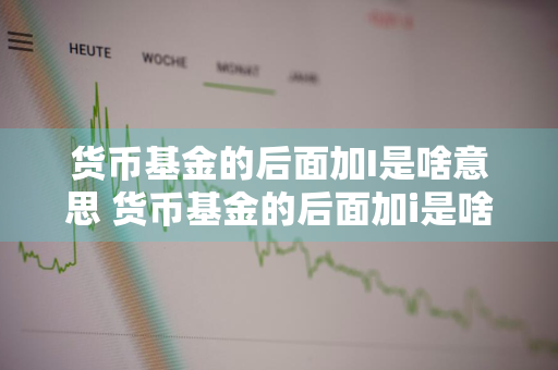 货币基金的后面加I是啥意思 货币基金的后面加i是啥意思啊