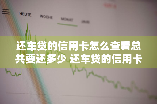 还车贷的信用卡怎么查看总共要还多少 还车贷的信用卡怎么查看总共要还多少钱