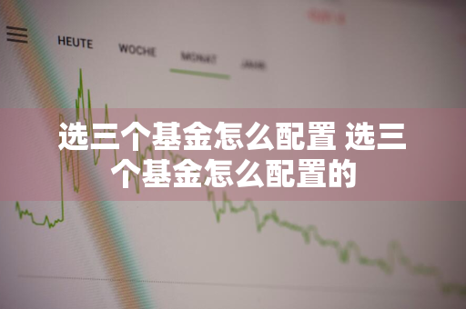 选三个基金怎么配置 选三个基金怎么配置的