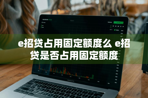 e招贷占用固定额度么 e招贷是否占用固定额度